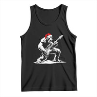 Funny Bigfoot Guitar Tank Top Rock and Roll Christmas - Wonder Print Shop