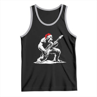 Funny Bigfoot Guitar Tank Top Rock and Roll Christmas - Wonder Print Shop
