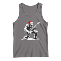 Funny Bigfoot Guitar Tank Top Rock and Roll Christmas - Wonder Print Shop