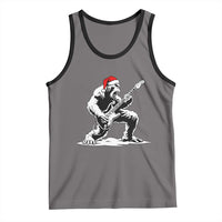 Funny Bigfoot Guitar Tank Top Rock and Roll Christmas - Wonder Print Shop