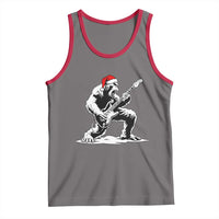 Funny Bigfoot Guitar Tank Top Rock and Roll Christmas - Wonder Print Shop