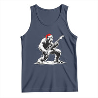 Funny Bigfoot Guitar Tank Top Rock and Roll Christmas - Wonder Print Shop
