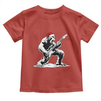 Funny Bigfoot Guitar Toddler T Shirt Rock and Roll Christmas - Wonder Print Shop