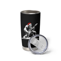 Funny Bigfoot Guitar Tumbler Cup Rock and Roll Christmas - Wonder Print Shop