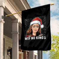 No Kings Garden Flag Funny Doll Face Meme Christmas - Wonder Print Shop