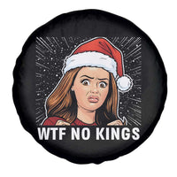 No Kings Spare Tire Cover Funny Doll Face Meme Christmas - Wonder Print Shop