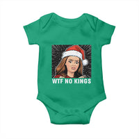 No Kings Baby Onesie Funny Doll Face Meme Christmas - Wonder Print Shop