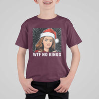 No Kings T Shirt For Kid Funny Doll Face Meme Christmas - Wonder Print Shop