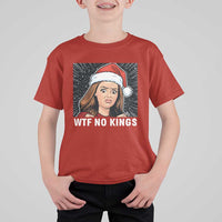 No Kings T Shirt For Kid Funny Doll Face Meme Christmas - Wonder Print Shop