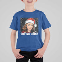 No Kings T Shirt For Kid Funny Doll Face Meme Christmas - Wonder Print Shop