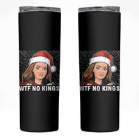 No Kings Skinny Tumbler Funny Doll Face Meme Christmas - Wonder Print Shop