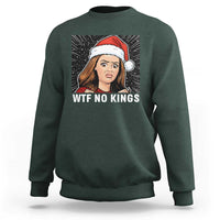 No Kings Sweatshirt Funny Doll Face Meme Christmas - Wonder Print Shop