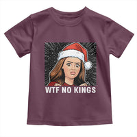 No Kings Toddler T Shirt Funny Doll Face Meme Christmas - Wonder Print Shop
