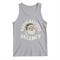 Funny Santa Camo Christmas Tank Top Radicalized By Basic Decency - Wonder Print Shop