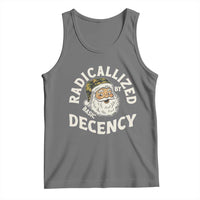 Funny Santa Camo Christmas Tank Top Radicalized By Basic Decency - Wonder Print Shop