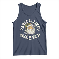 Funny Santa Camo Christmas Tank Top Radicalized By Basic Decency - Wonder Print Shop