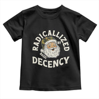 Funny Santa Camo Christmas Toddler T Shirt Radicalized By Basic Decency - Wonder Print Shop