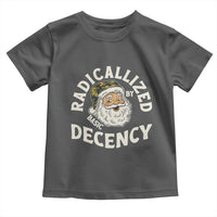 Funny Santa Camo Christmas Toddler T Shirt Radicalized By Basic Decency - Wonder Print Shop