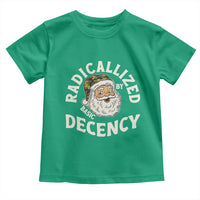 Funny Santa Camo Christmas Toddler T Shirt Radicalized By Basic Decency - Wonder Print Shop