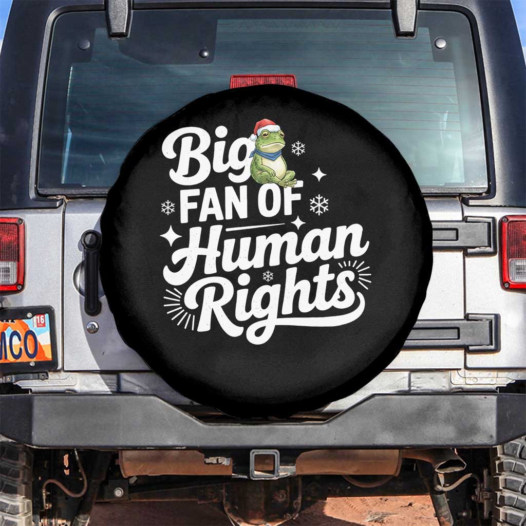 Resist Frog Christmas Spare Tire Cover Big Fan Of Human Rights Political Meme - Wonder Print Shop