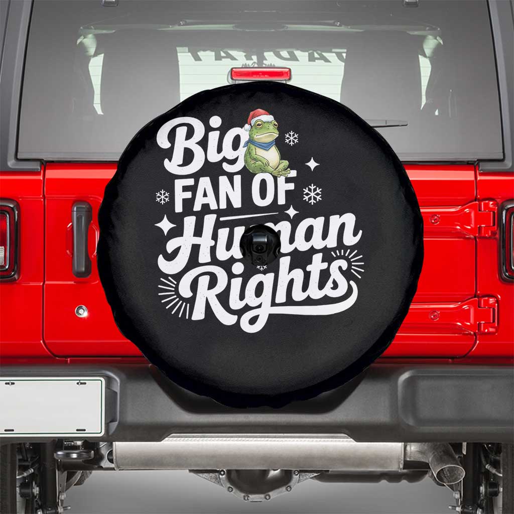 Resist Frog Christmas Spare Tire Cover Big Fan Of Human Rights Political Meme - Wonder Print Shop
