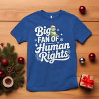 Resist Frog Christmas T Shirt Big Fan Of Human Rights Political Meme - Wonder Print Shop