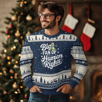 Resist Frog Xmas Ugly Christmas Sweater Big Fan Of Human Rights Political Meme - Wonder Print Shop