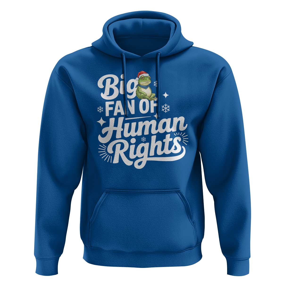 Resist Frog Christmas Hoodie Big Fan Of Human Rights Political Meme - Wonder Print Shop