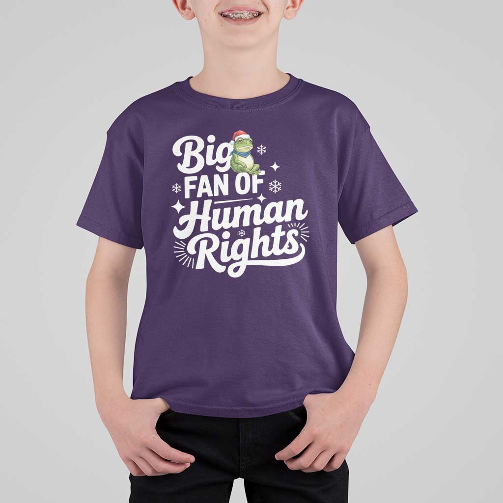Resist Frog Christmas T Shirt For Kid Big Fan Of Human Rights Political Meme - Wonder Print Shop