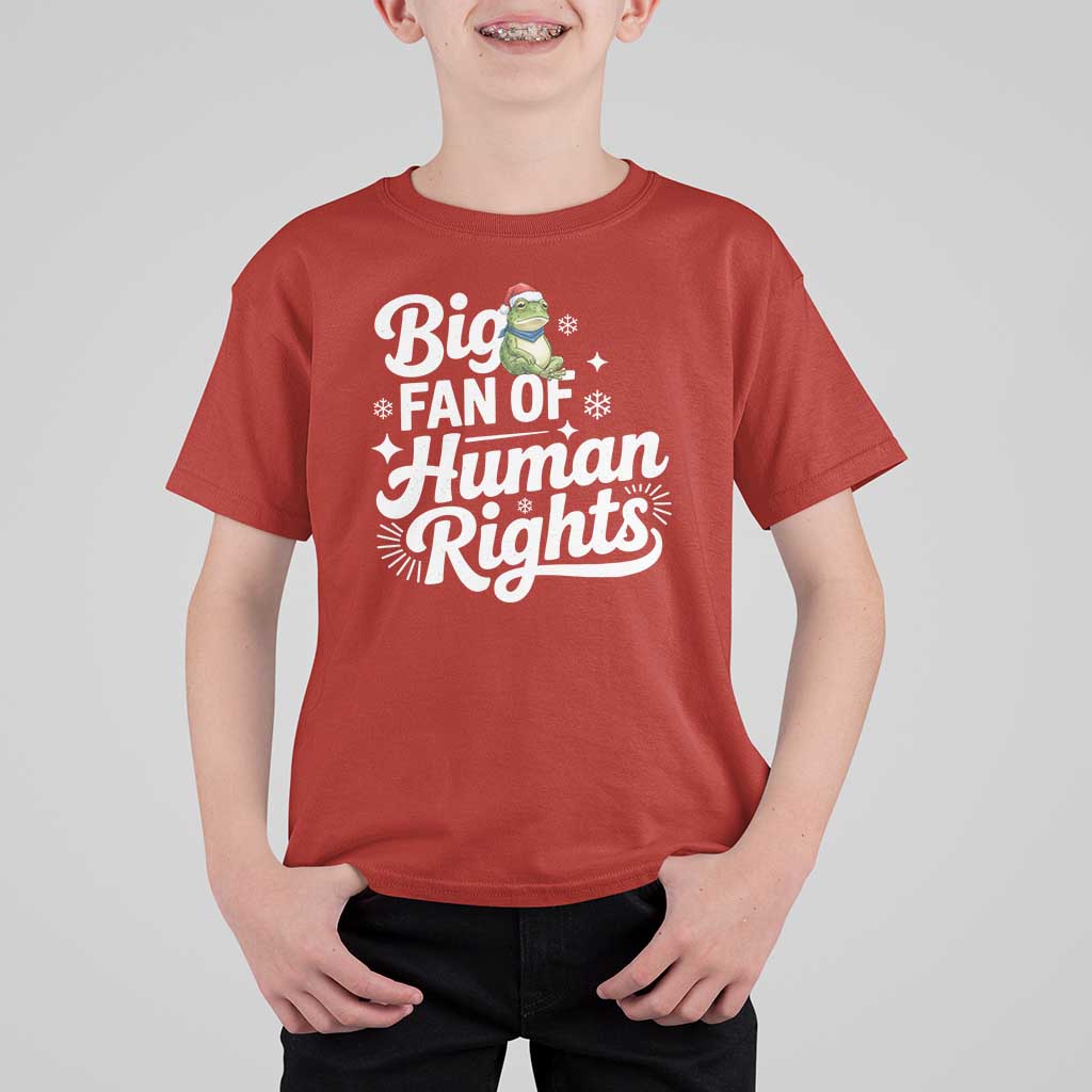 Resist Frog Christmas T Shirt For Kid Big Fan Of Human Rights Political Meme - Wonder Print Shop