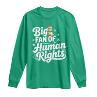 Resist Frog Christmas Long Sleeve Shirt Big Fan Of Human Rights Political Meme - Wonder Print Shop