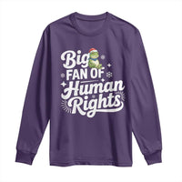 Resist Frog Christmas Long Sleeve Shirt Big Fan Of Human Rights Political Meme - Wonder Print Shop
