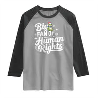Resist Frog Christmas Raglan Shirt Big Fan Of Human Rights Political Meme - Wonder Print Shop