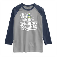 Resist Frog Christmas Raglan Shirt Big Fan Of Human Rights Political Meme - Wonder Print Shop