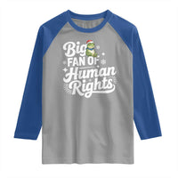 Resist Frog Christmas Raglan Shirt Big Fan Of Human Rights Political Meme - Wonder Print Shop