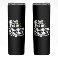Resist Frog Christmas Skinny Tumbler Big Fan Of Human Rights Political Meme - Wonder Print Shop