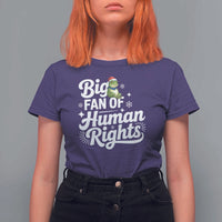 Resist Frog Christmas T Shirt For Women Big Fan Of Human Rights Political Meme - Wonder Print Shop