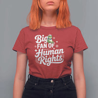 Resist Frog Christmas T Shirt For Women Big Fan Of Human Rights Political Meme - Wonder Print Shop
