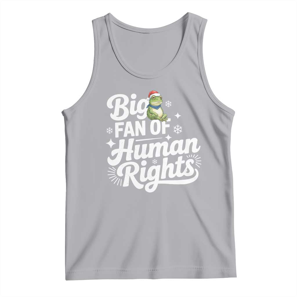 Resist Frog Christmas Tank Top Big Fan Of Human Rights Political Meme - Wonder Print Shop