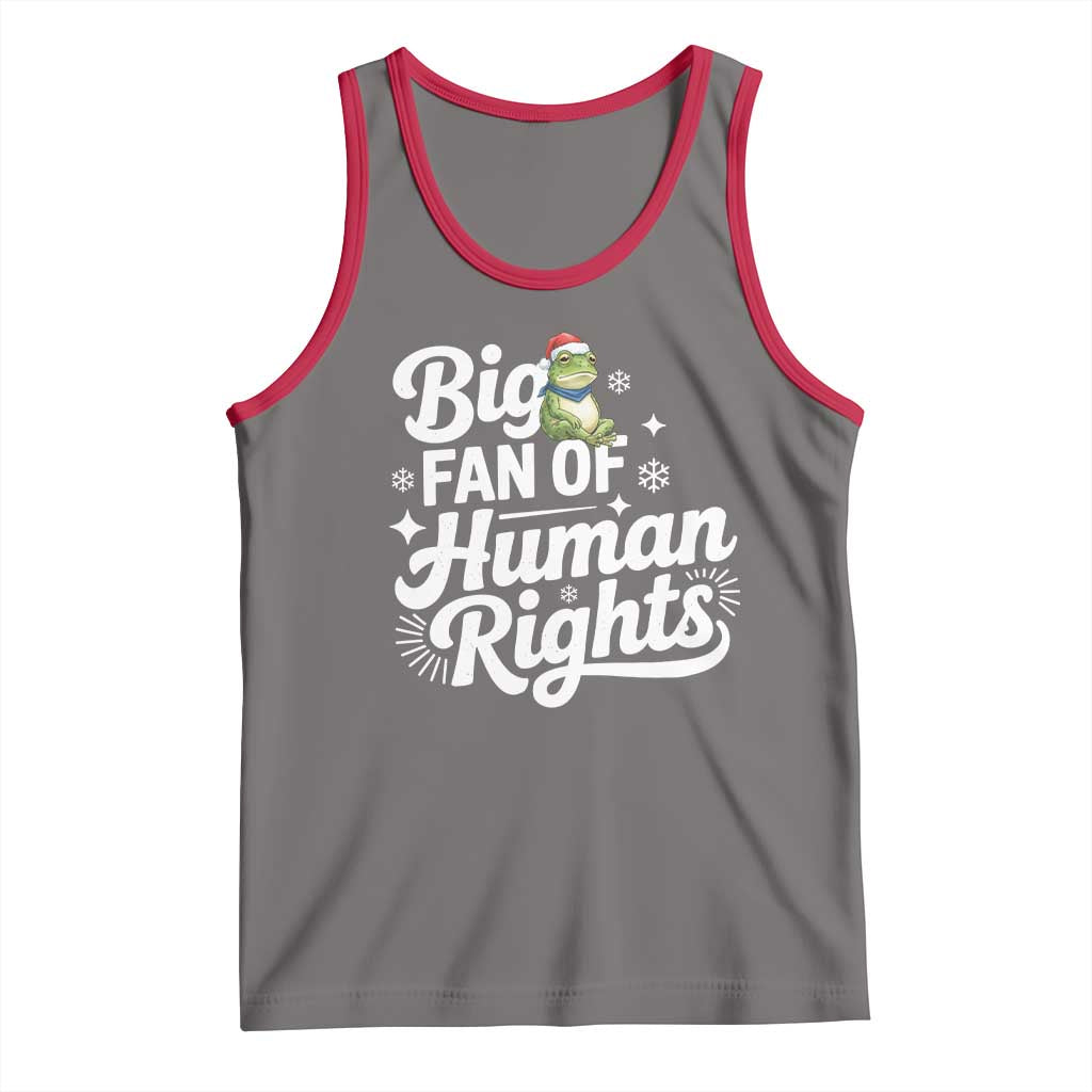 Resist Frog Christmas Tank Top Big Fan Of Human Rights Political Meme - Wonder Print Shop