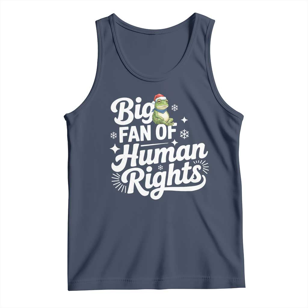 Resist Frog Christmas Tank Top Big Fan Of Human Rights Political Meme - Wonder Print Shop