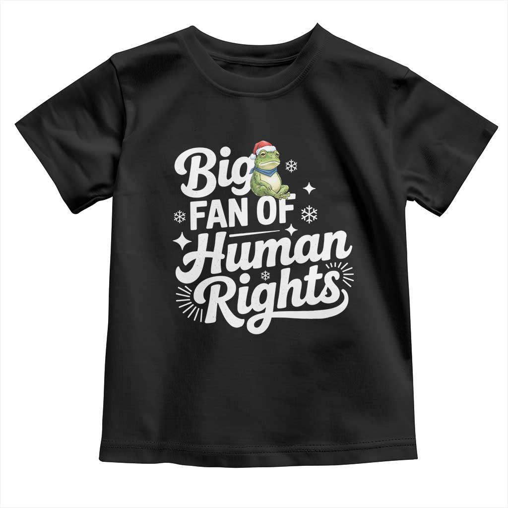 Resist Frog Christmas Toddler T Shirt Big Fan Of Human Rights Political Meme - Wonder Print Shop