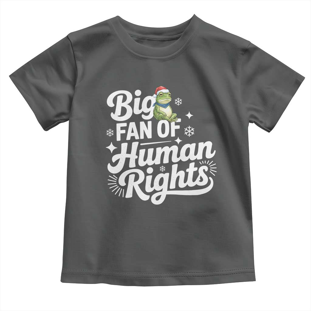 Resist Frog Christmas Toddler T Shirt Big Fan Of Human Rights Political Meme - Wonder Print Shop