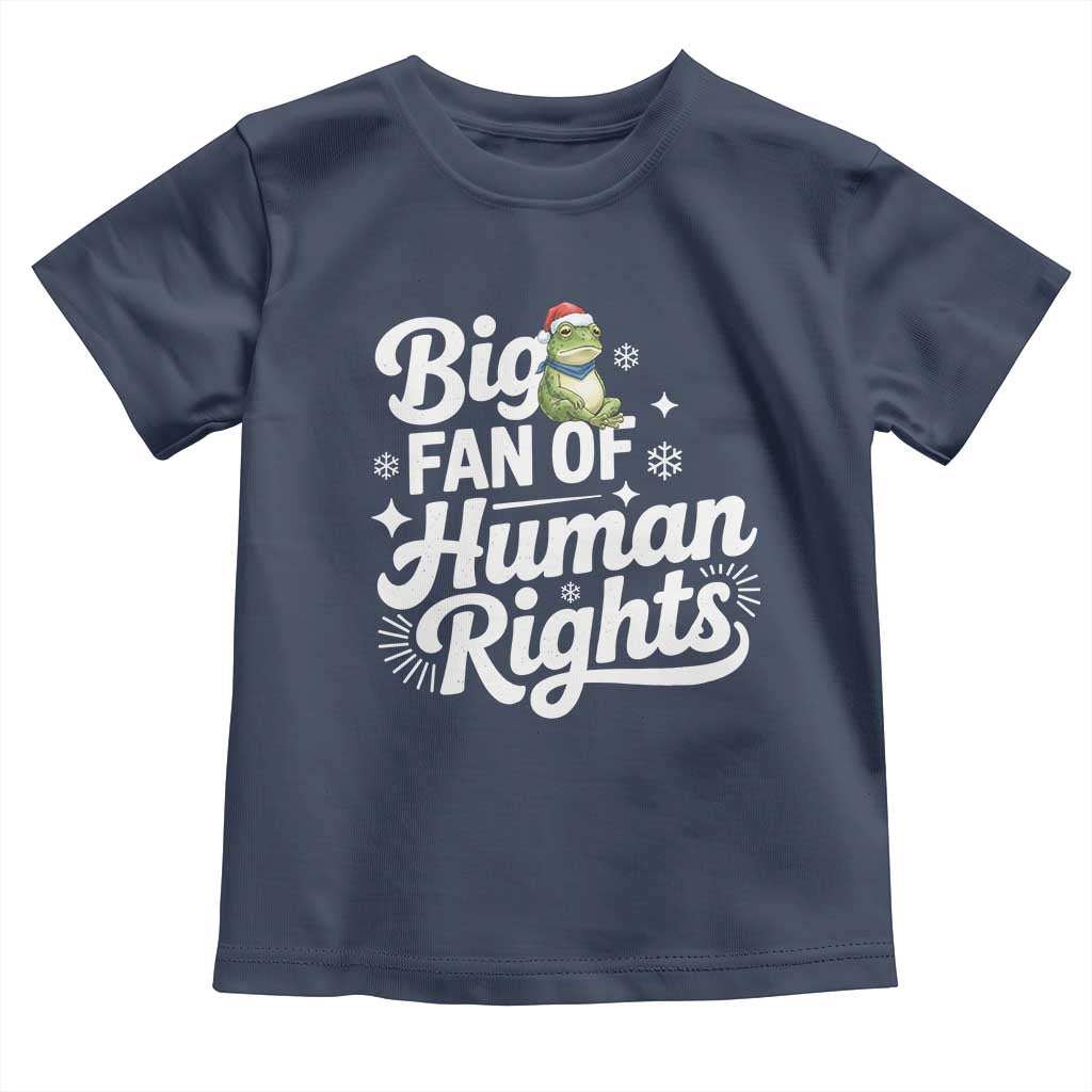 Resist Frog Christmas Toddler T Shirt Big Fan Of Human Rights Political Meme - Wonder Print Shop