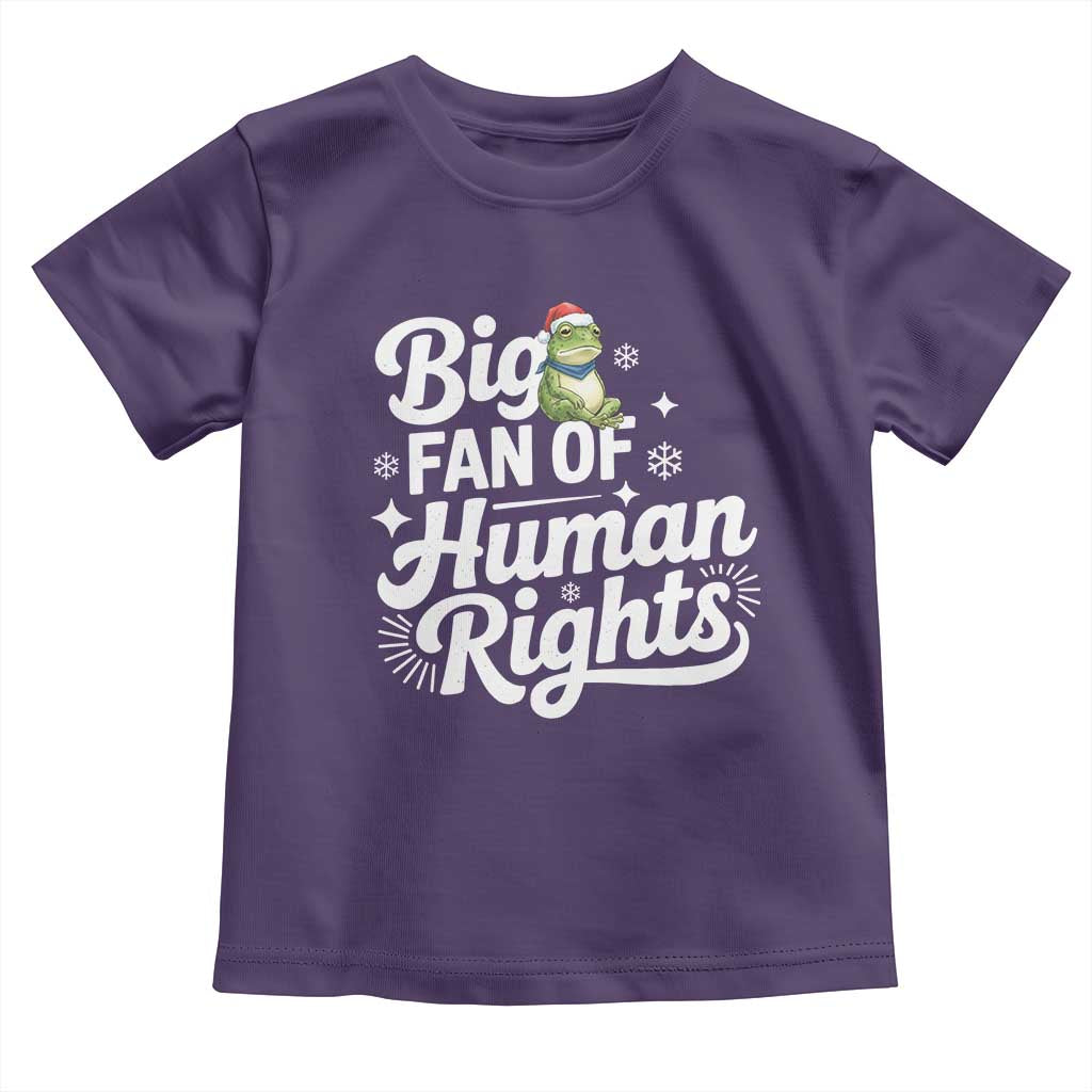 Resist Frog Christmas Toddler T Shirt Big Fan Of Human Rights Political Meme - Wonder Print Shop