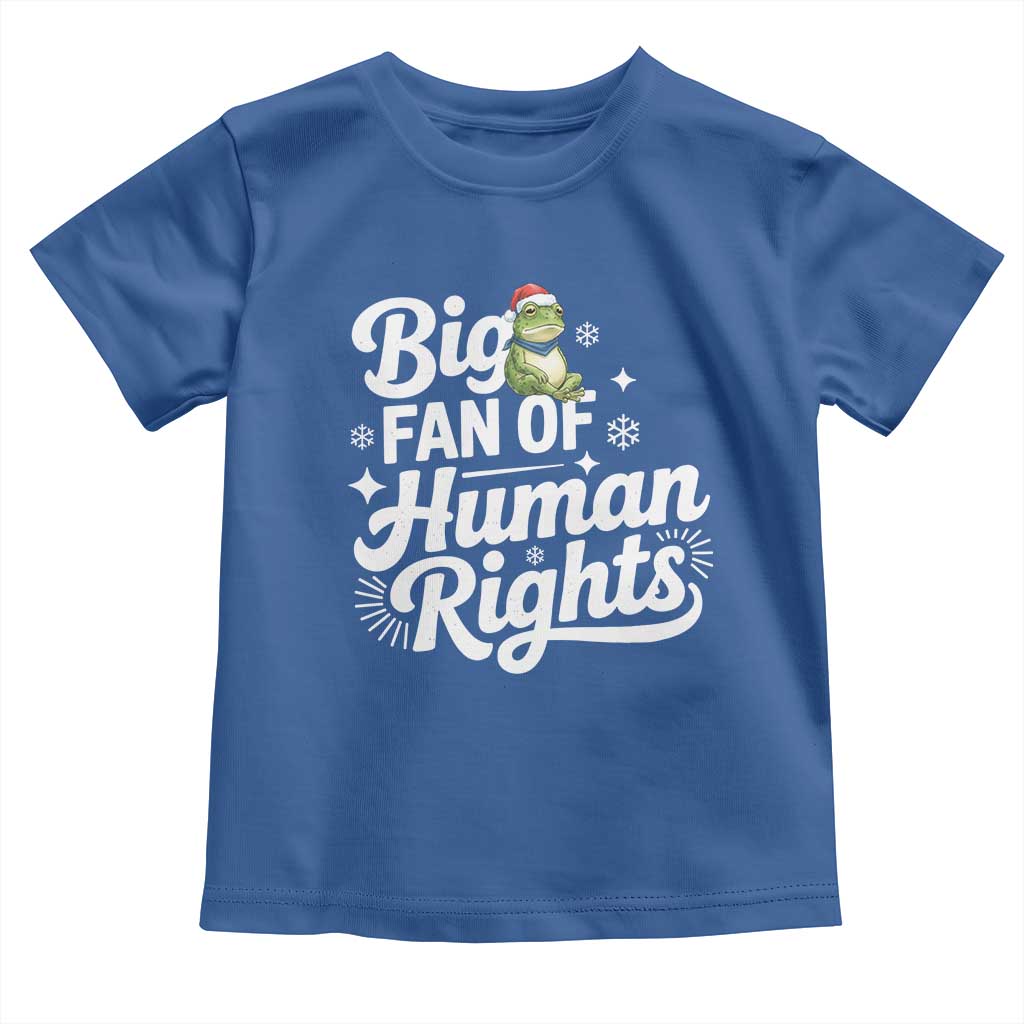 Resist Frog Christmas Toddler T Shirt Big Fan Of Human Rights Political Meme - Wonder Print Shop