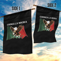 Immigration Rights Protest Garden Flag Chinga La Migra Anti Fascism - Wonder Print Shop