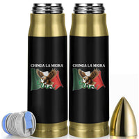 Immigration Rights Protest Bullet Tumbler Chinga La Migra Anti Fascism - Wonder Print Shop