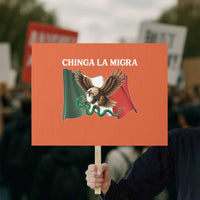 Chinga La Migra Protest Sign Immigration Rights Anti Fascism Protest - Wonder Print Shop