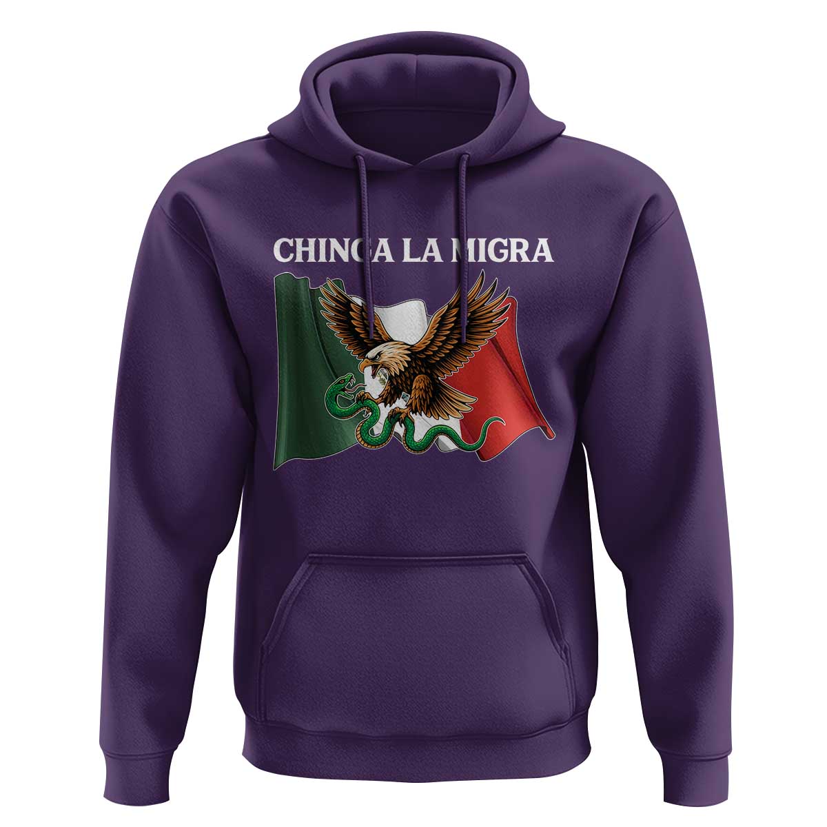 Chinga La Migra Hoodie Immigration Rights Anti Fascism Protest - Wonder Print Shop